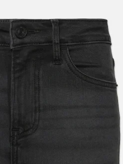 Women FRAME Le Crop Mini Boot Raw Edge in