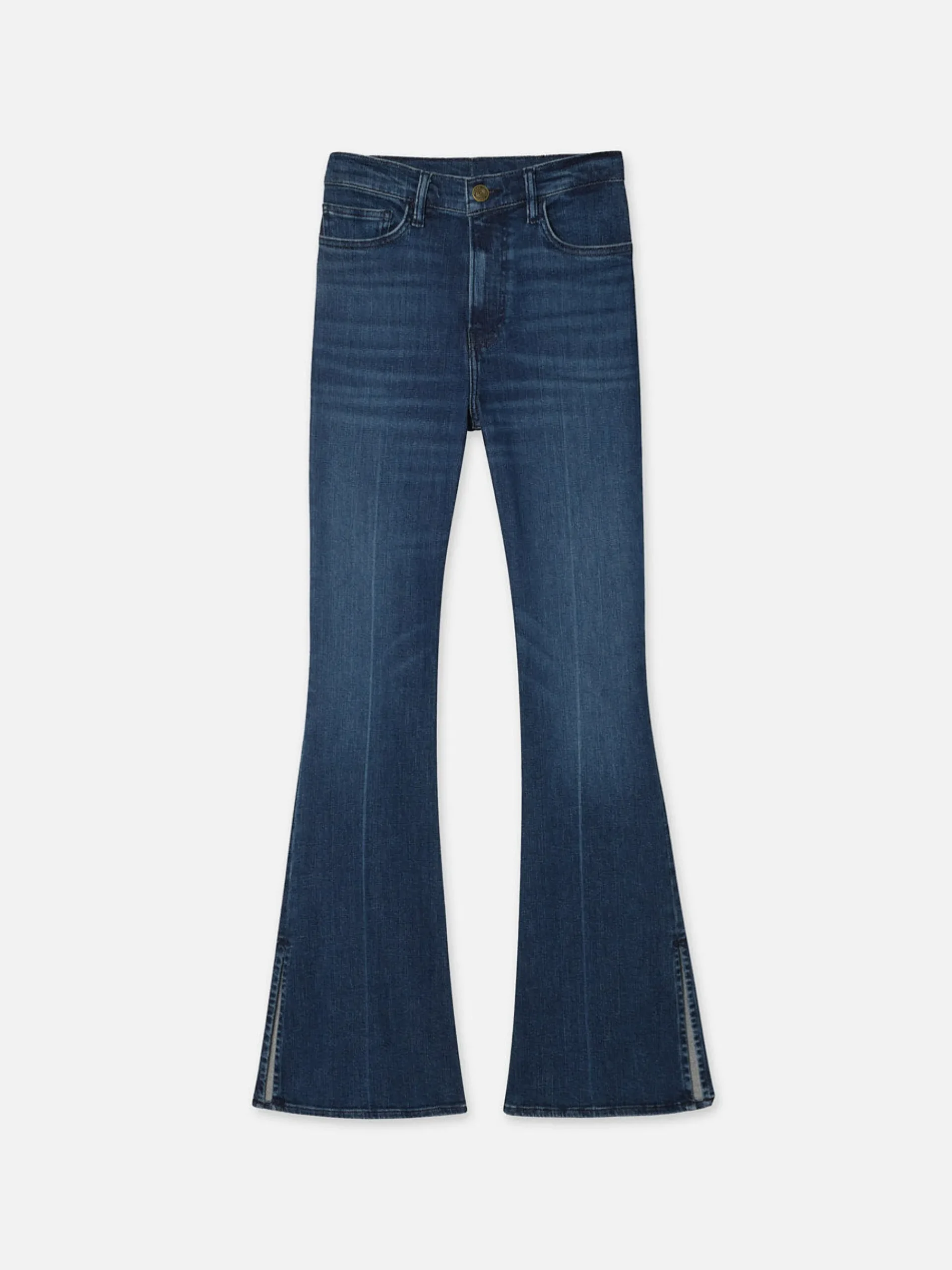 Women FRAME Le Easy Flare Side Slit in