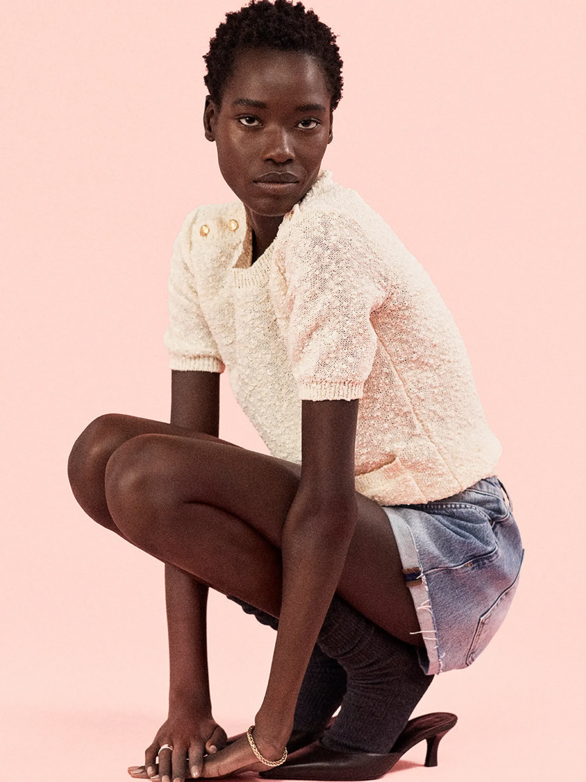 Women/BOY FRAME Le Grand Garcon Short in