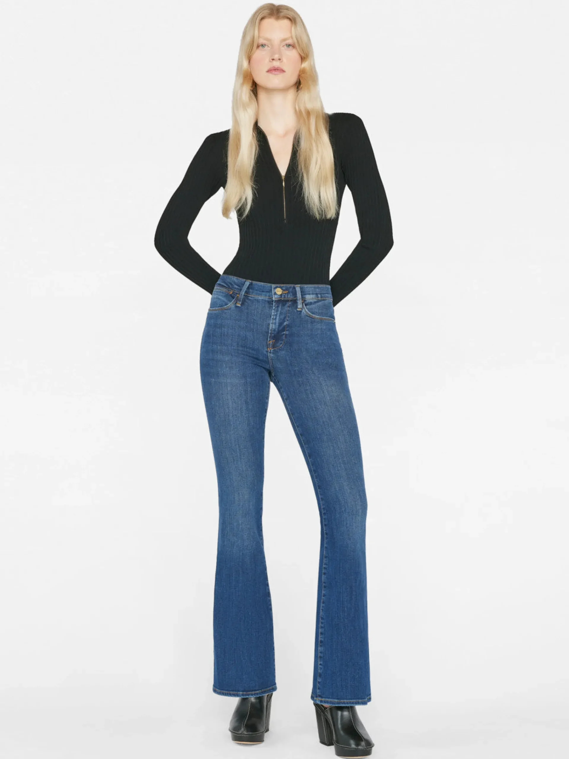 Women FRAME Le High Flare in