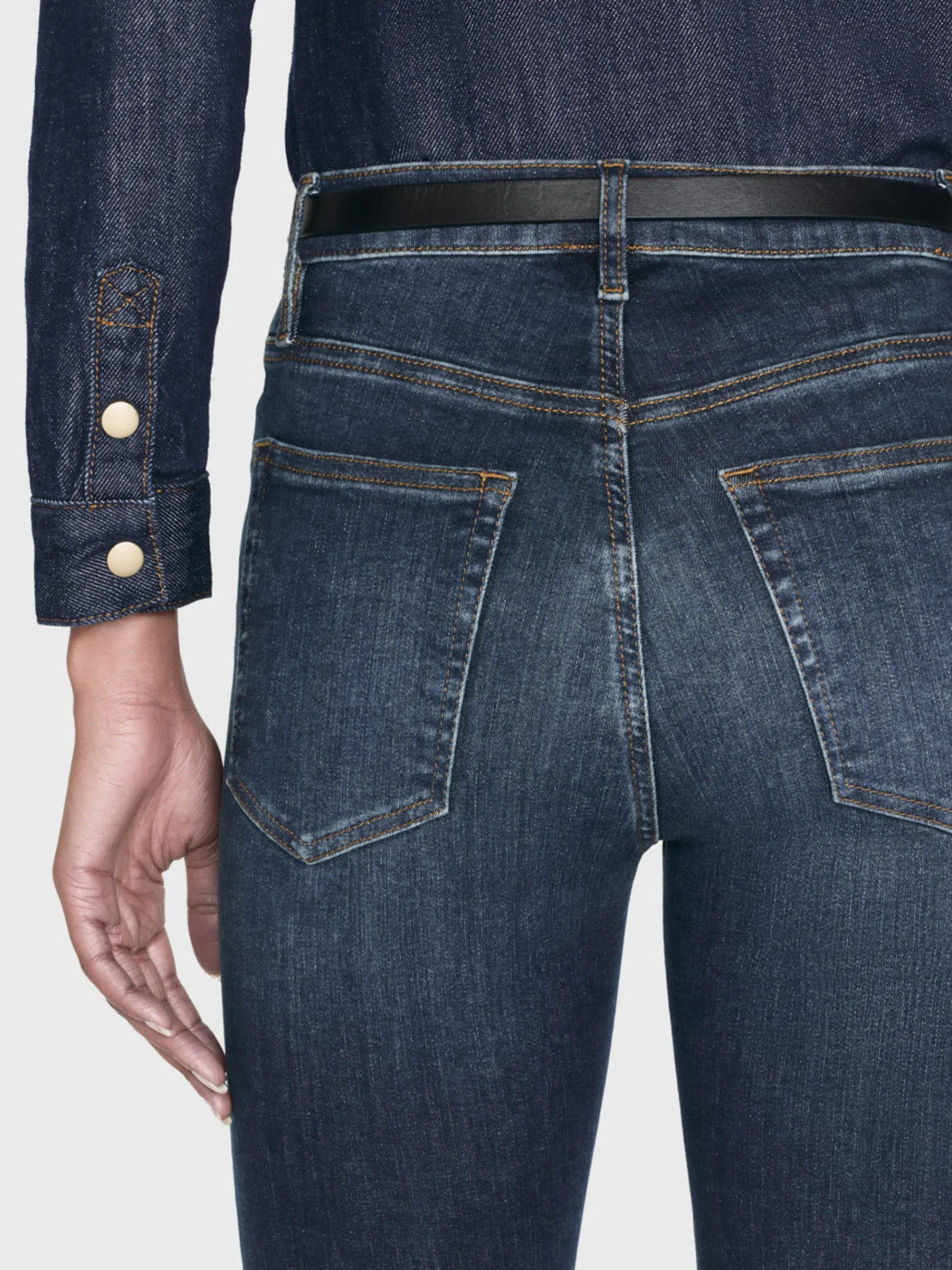 Women FRAME Le High Skinny in