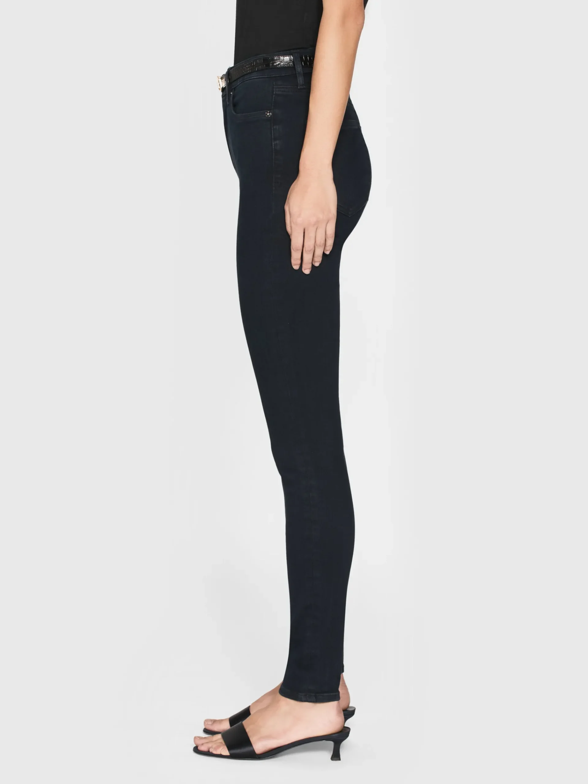 Women FRAME Le High Skinny in Slow Days