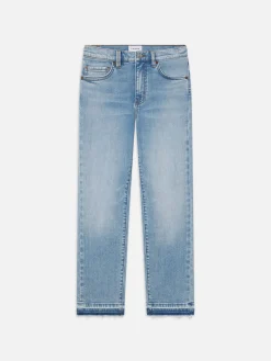 Women FRAME Le High Straight in Cosette Released Hem