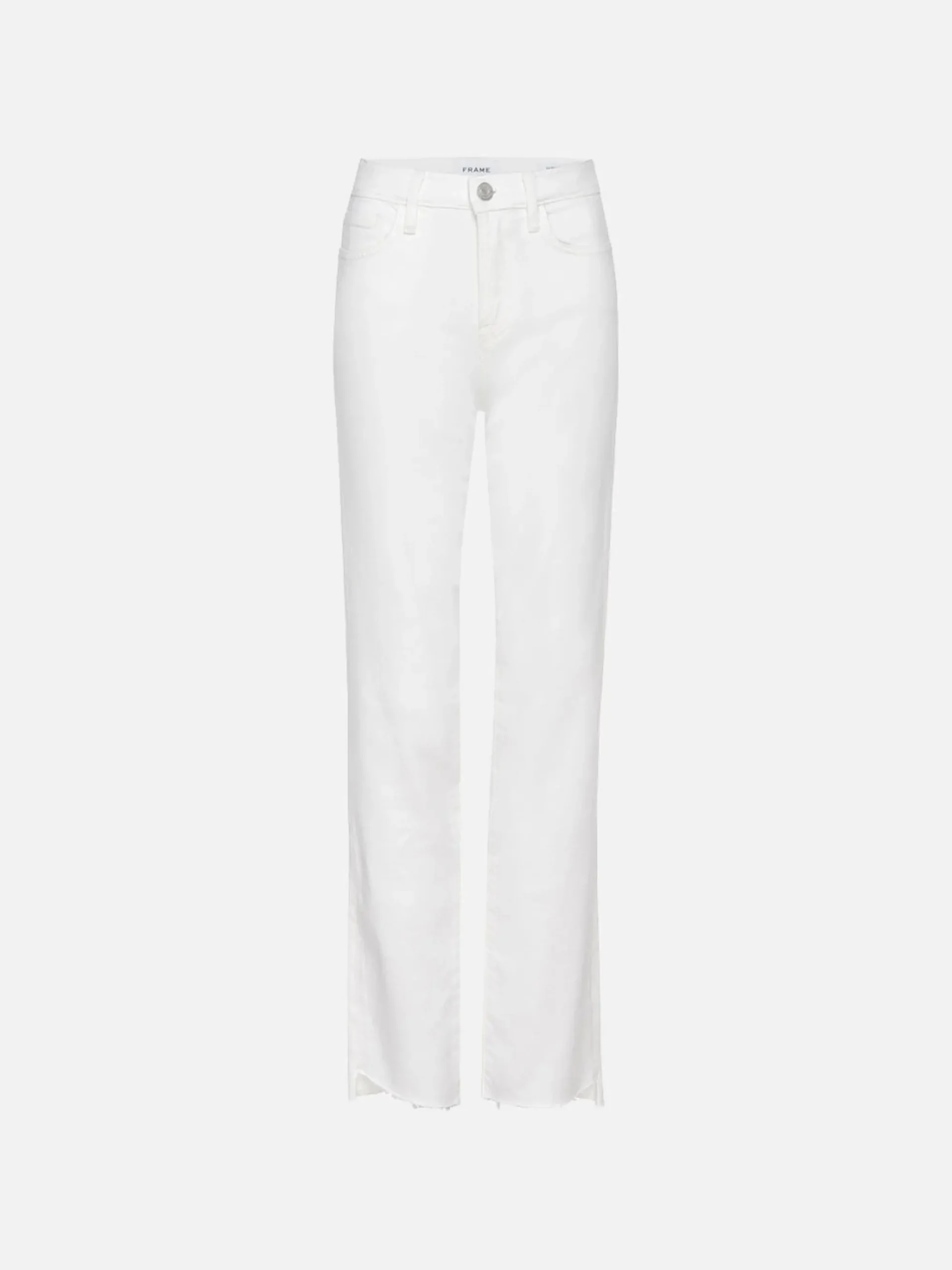 Women FRAME Le High Straight Cascade in Au Natural Clean