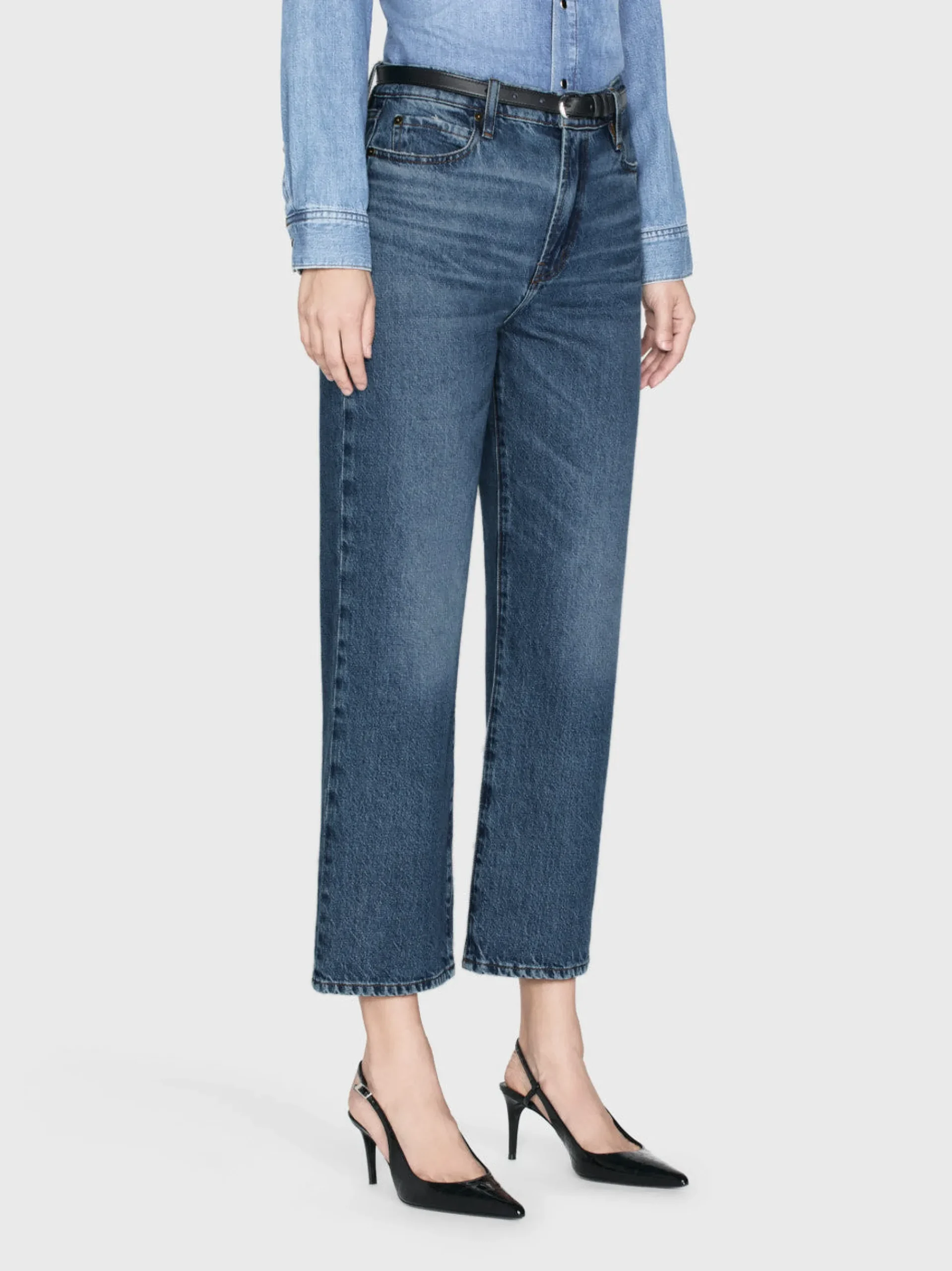 Women FRAME Le Jane Crop in