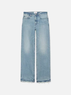 Women FRAME Le Jane Crop in Rhode Grind