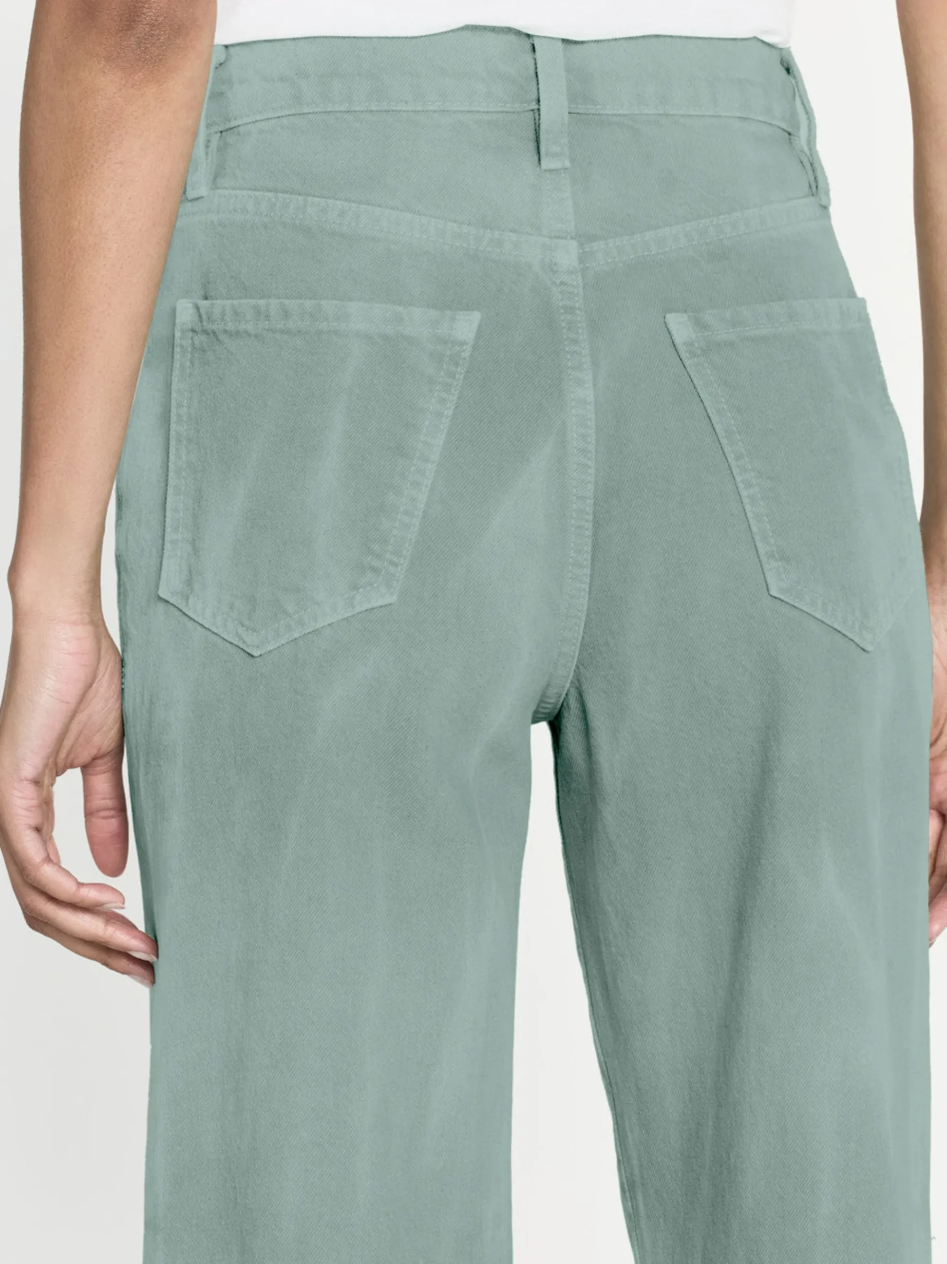 Women FRAME Le Jane Wide Crop in