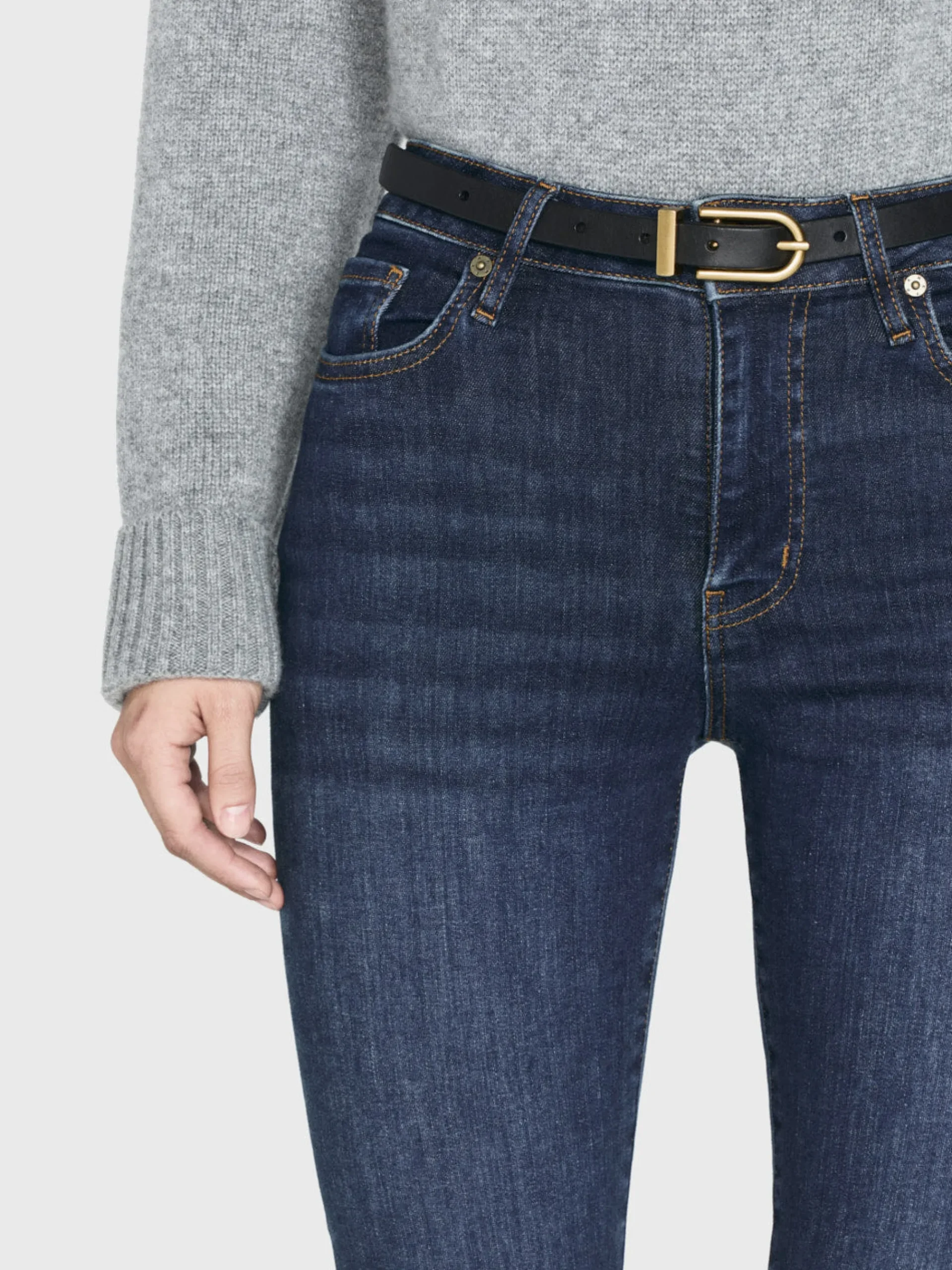 Women FRAME Le Mini Boot Outseam Slit in