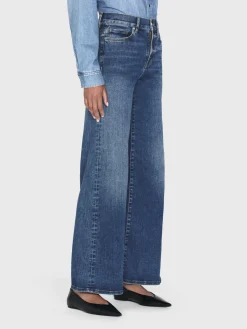 Women FRAME Le Palazzo Crop in