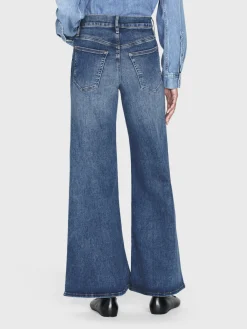 Women FRAME Le Palazzo Crop in