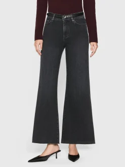 Women FRAME Le Palazzo Crop in Radio Raw After