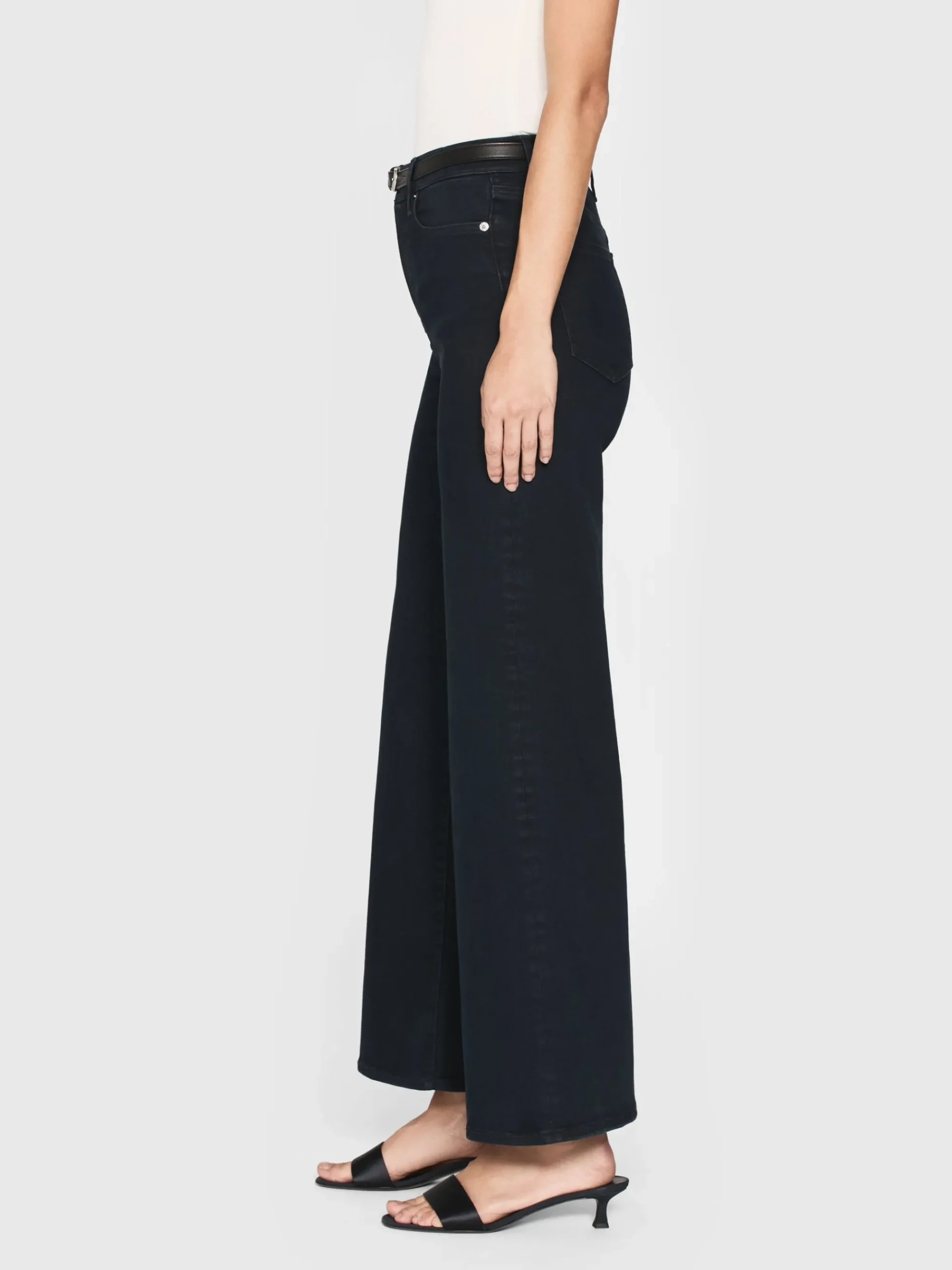 Women FRAME Le Palazzo Crop in Slow Days