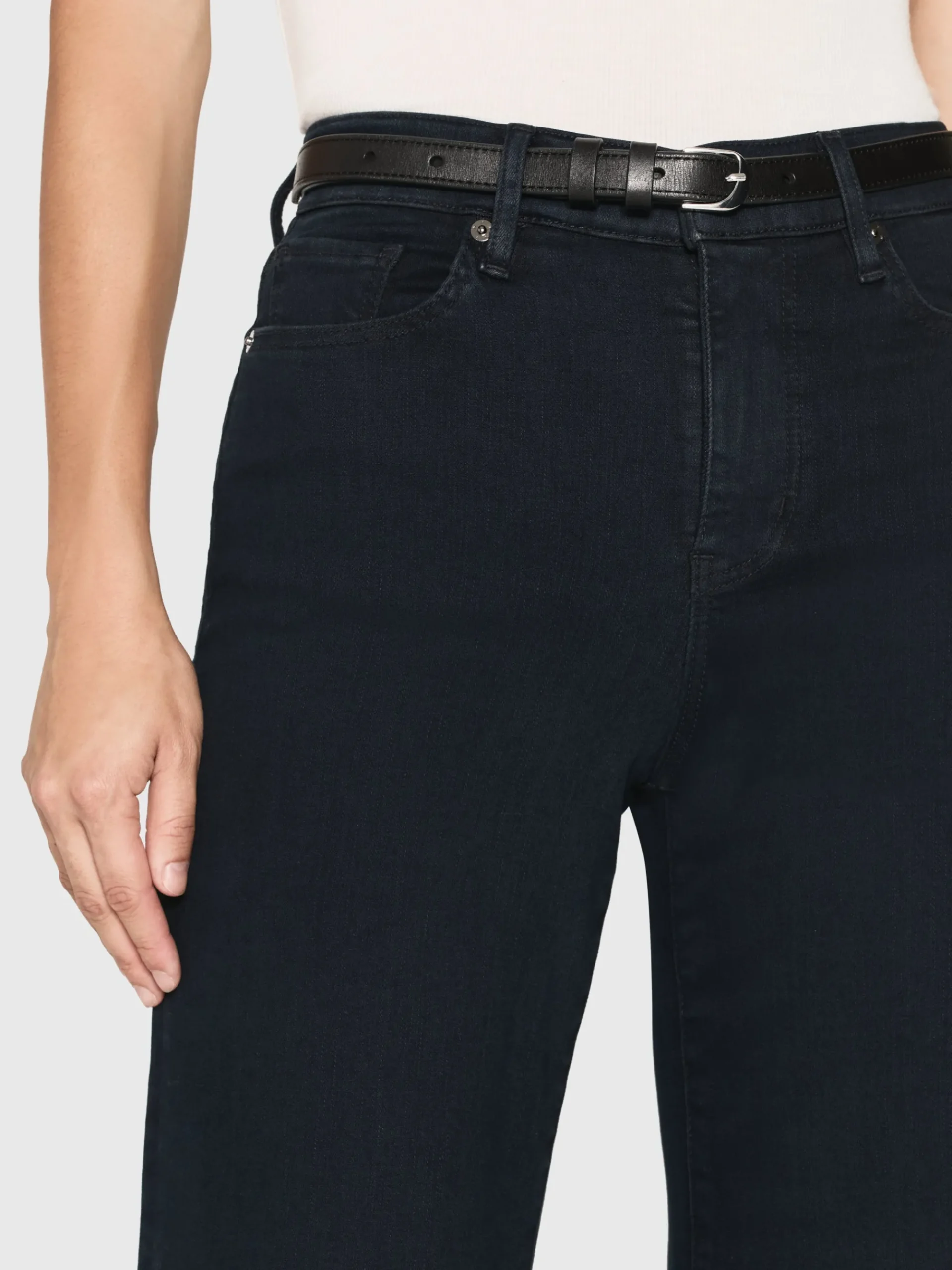 Women FRAME Le Palazzo Crop in Slow Days