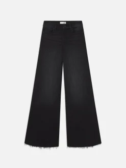 Women FRAME Le Palazzo Crop in Tilt Raw After