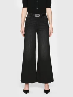 Women FRAME Le Palazzo Crop in Tilt Raw After