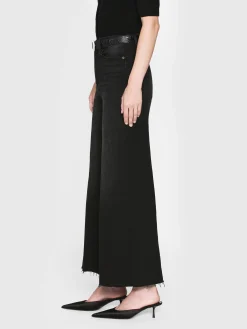 Women FRAME Le Palazzo Crop in Tilt Raw After