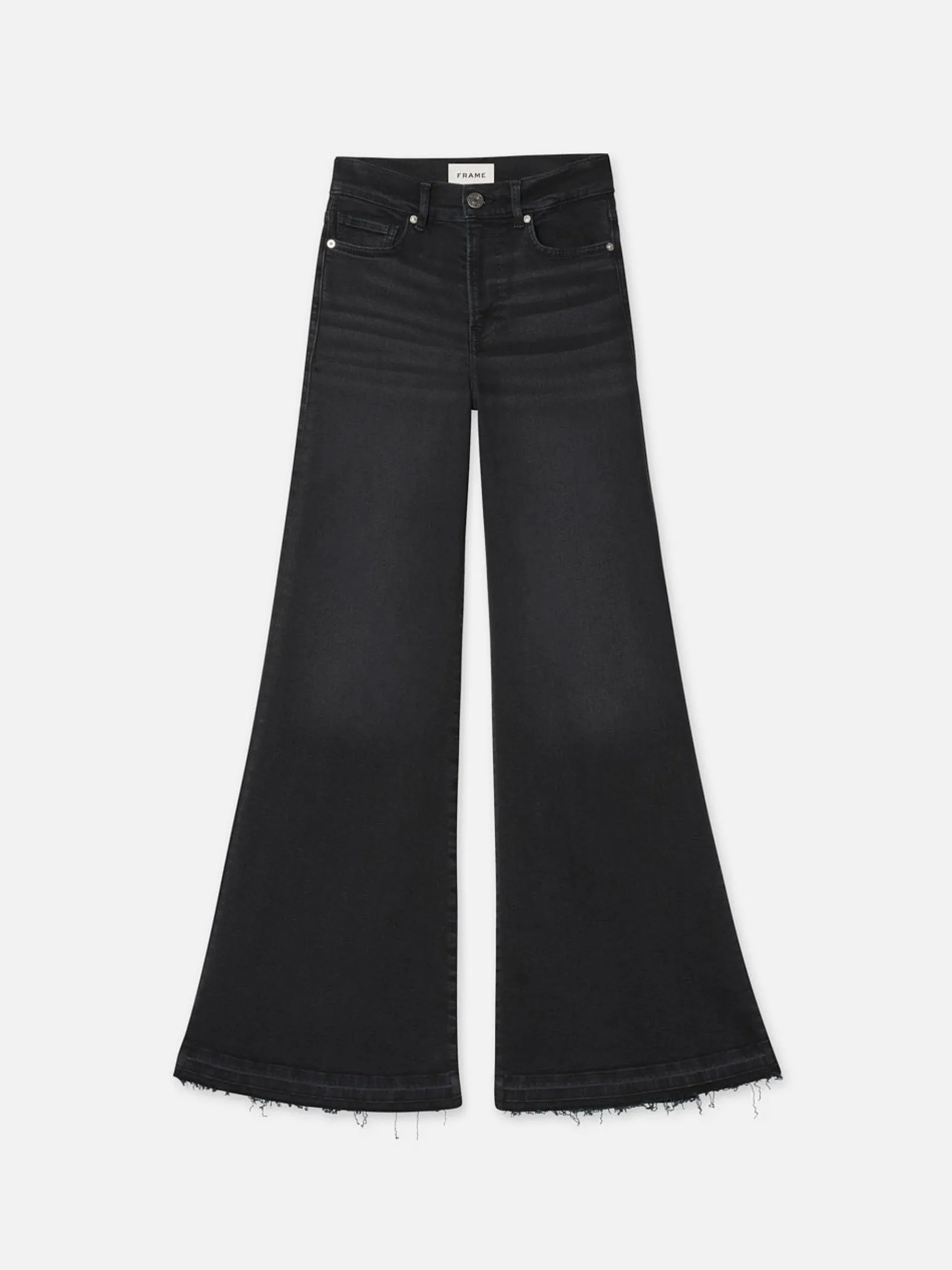 Women FRAME Le Palazzo Crop Released Hem in