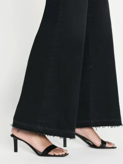 Women FRAME Le Palazzo Crop Released Hem in