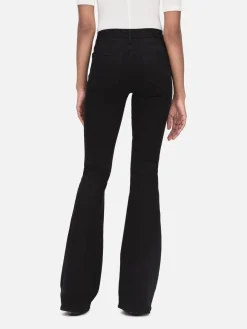 Women FRAME Le Pixie High Flare in Film Noir