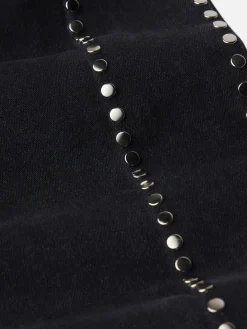 Women FRAME Le Sleek Straight Studded in