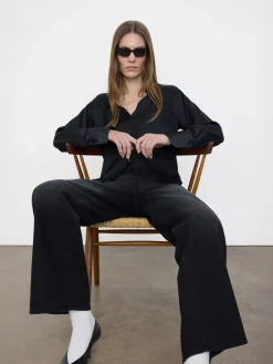 Women FRAME Le Slim Palazzo in