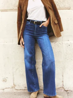 Women FRAME Le Slim Palazzo in