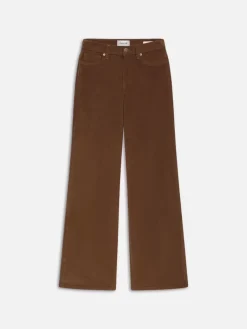 Women FRAME Le Slim Palazzo Corduroy in