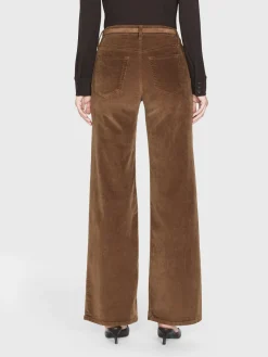 Women FRAME Le Slim Palazzo Corduroy in