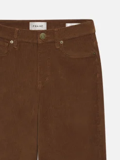 Women FRAME Le Slim Palazzo Corduroy in