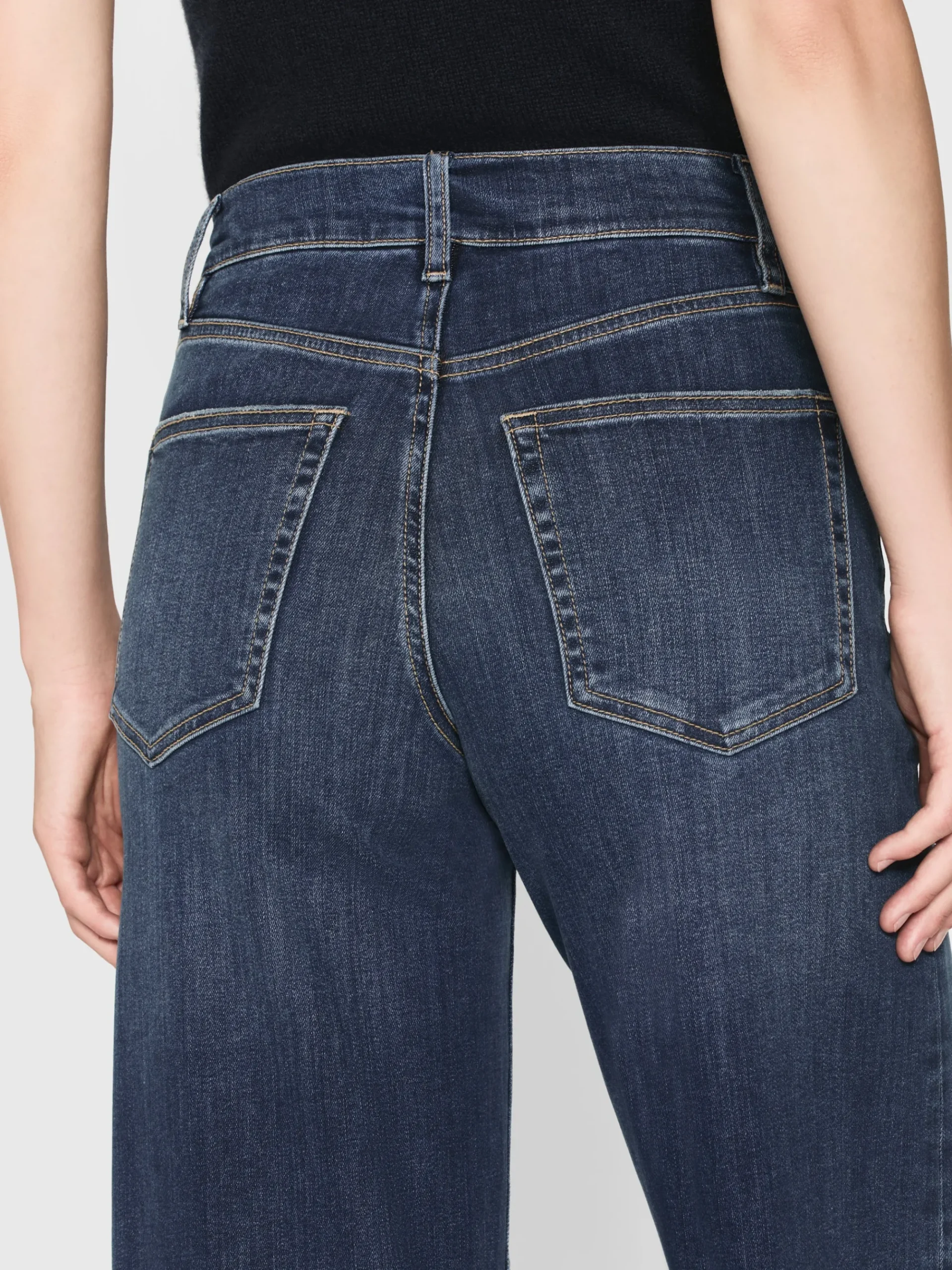 Women FRAME Le Slim Palazzo Long in