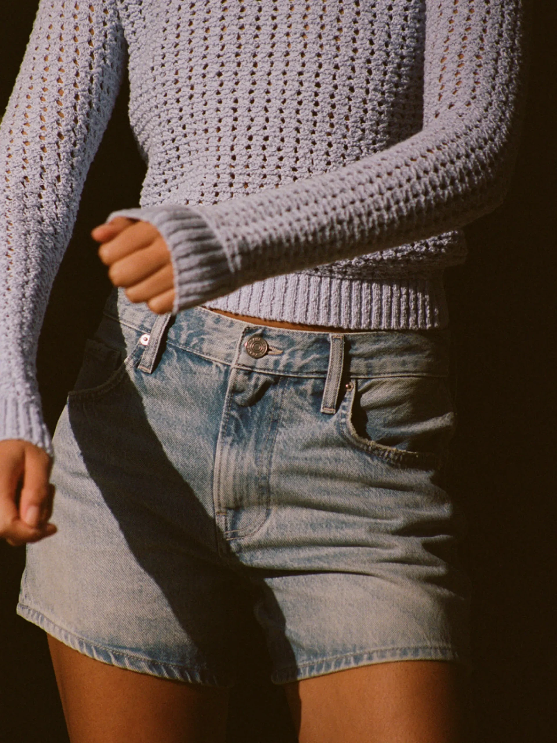 Women FRAME Le Super High Short in