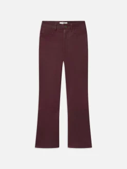 Women FRAME Leather Le Crop Mini Boot in