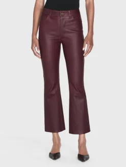 Women FRAME Leather Le Crop Mini Boot in