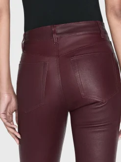 Women FRAME Leather Le Crop Mini Boot in