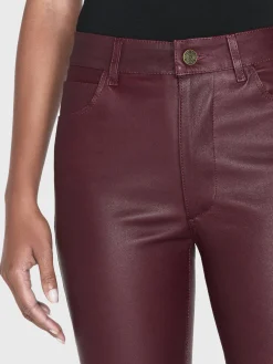 Women FRAME Leather Le Crop Mini Boot in