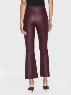 Women FRAME Leather Le Crop Mini Boot in