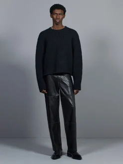 FRAME Leather Trouser in