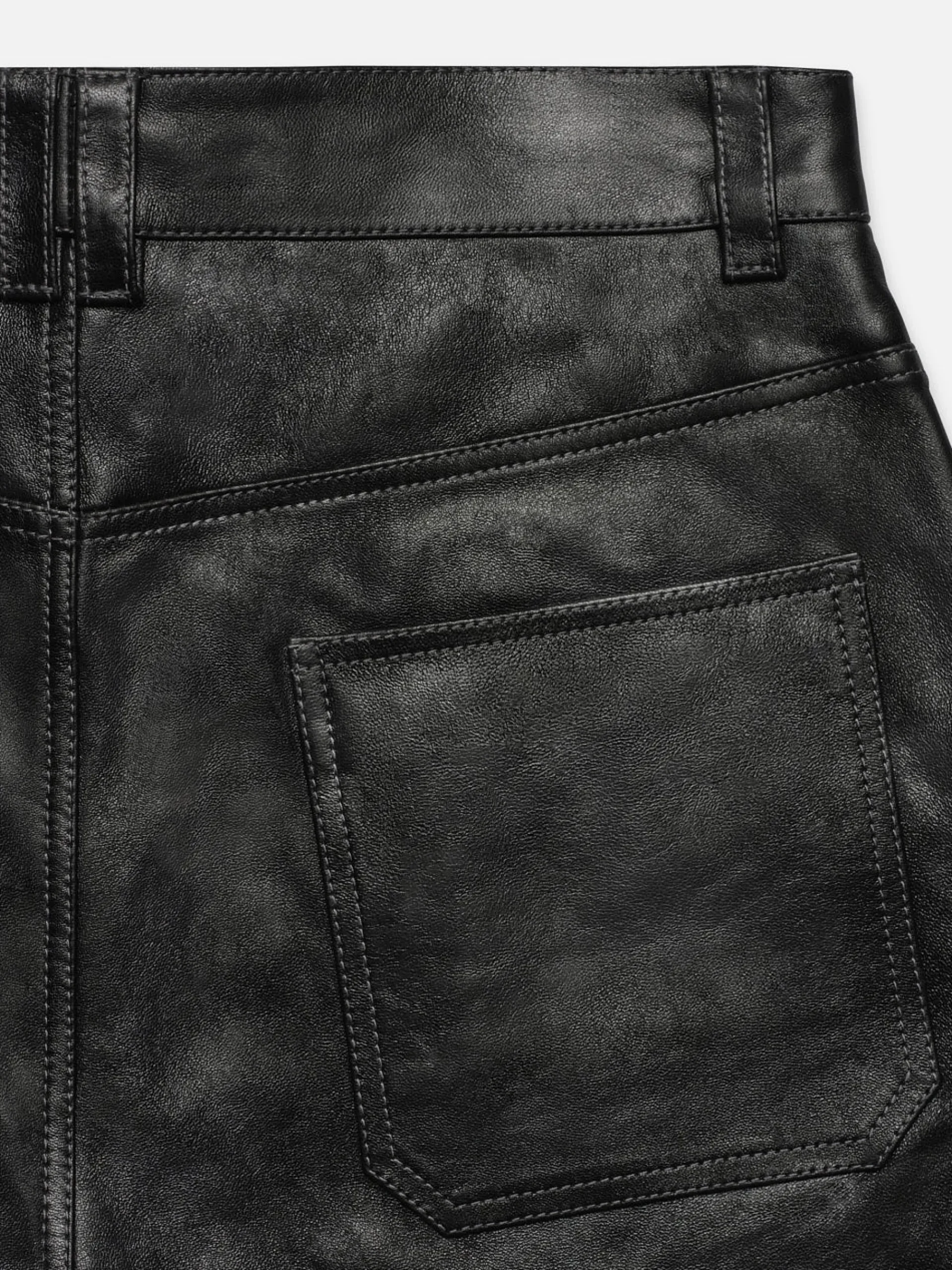 FRAME Leather Trouser in