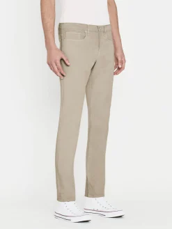 FRAME L'Homme Slim Brushed Twill in Mineral Grey