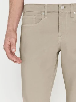 FRAME L'Homme Slim Brushed Twill in Mineral Grey