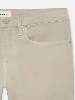 FRAME L'Homme Slim Brushed Twill in Mineral Grey