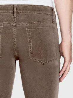 FRAME L'Homme Slim Brushed Twill in Dusty Grey