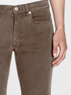 FRAME L'Homme Slim Brushed Twill in Dusty Grey