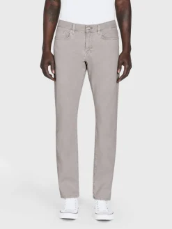 FRAME L'Homme Slim Twill in Garage Blue Grey