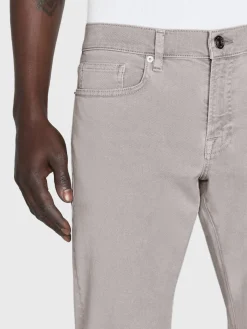 FRAME L'Homme Slim Twill in Garage Blue Grey