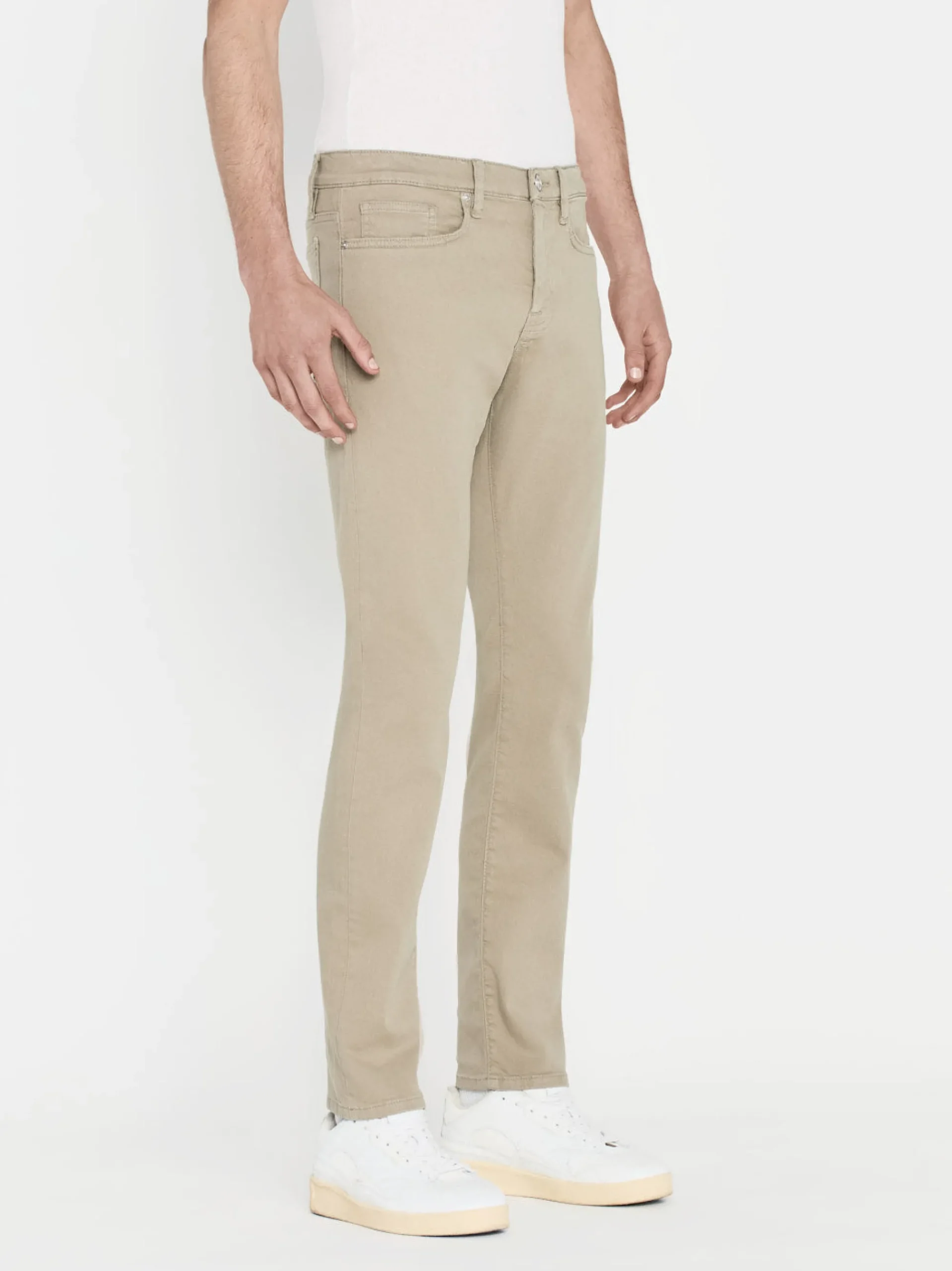 FRAME L'Homme Slim Twill in Garage Dry Sage