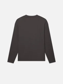 FRAME Long Sleeve Woolen Tee in