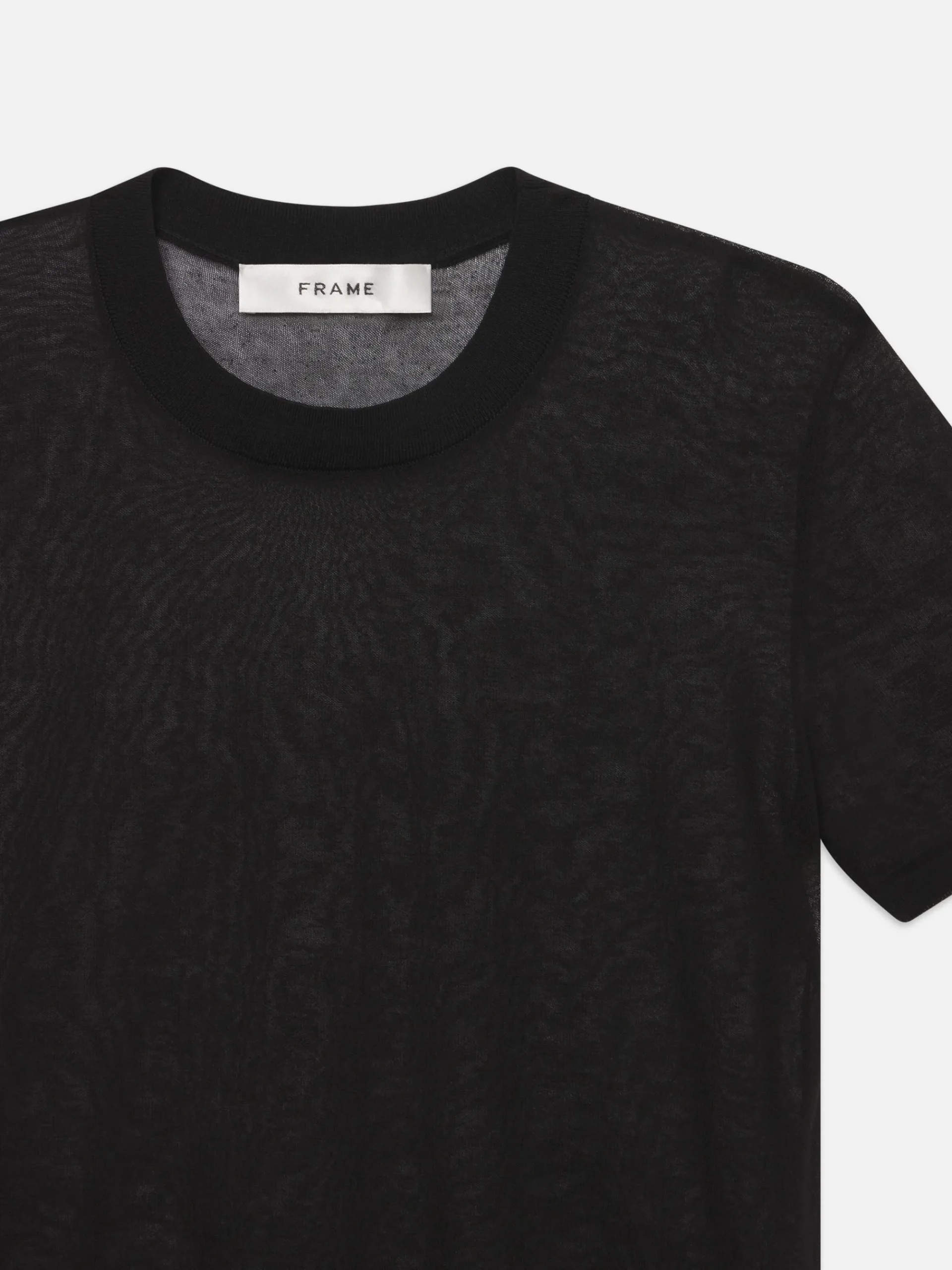 Women FRAME Luxe Baby Tee in