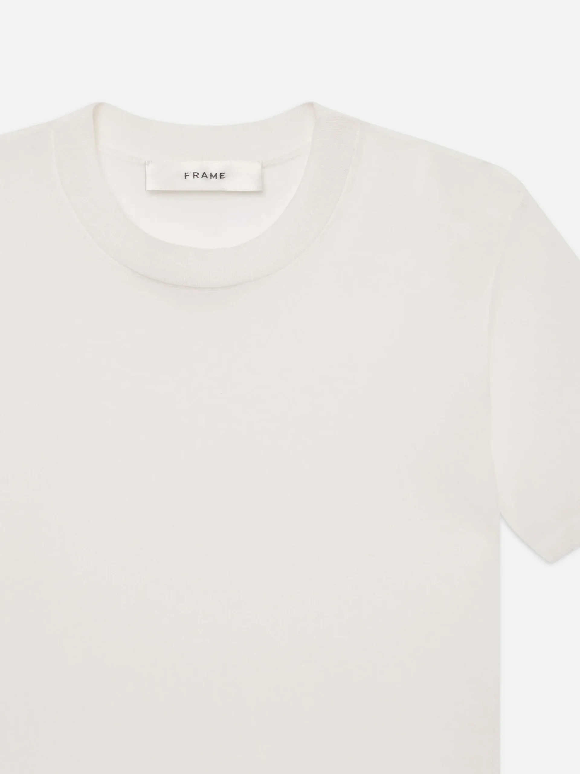 Women FRAME Luxe Baby Tee in