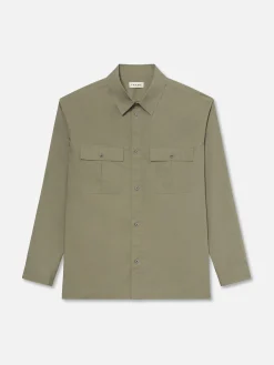 FRAME Military Shirt in Dry Sage